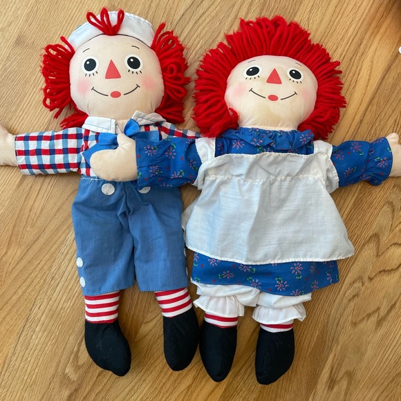 Other - Raggedy Ann and Andy Dolls